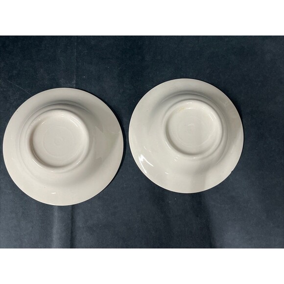 VTG American Limoges Triumph China D'or Dessert Bowls 6 1/8'' Set Of 2 - Picture 7 of 9